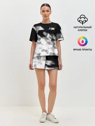 Женская пижама с шортами / BMW | БМВ