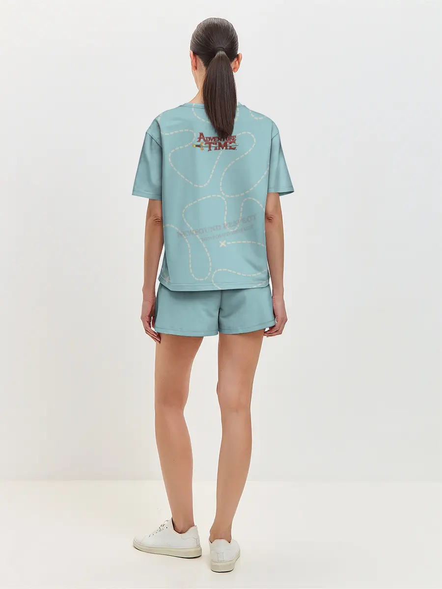 Женская пижама с шортами / Friendship. Adventure time