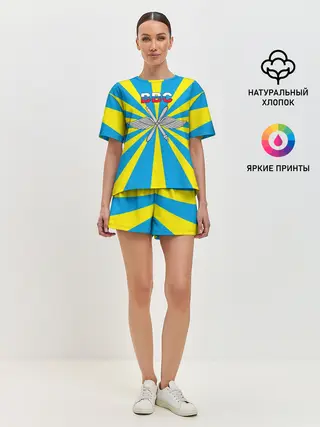 Женская пижама с шортами / Флаг ВВС