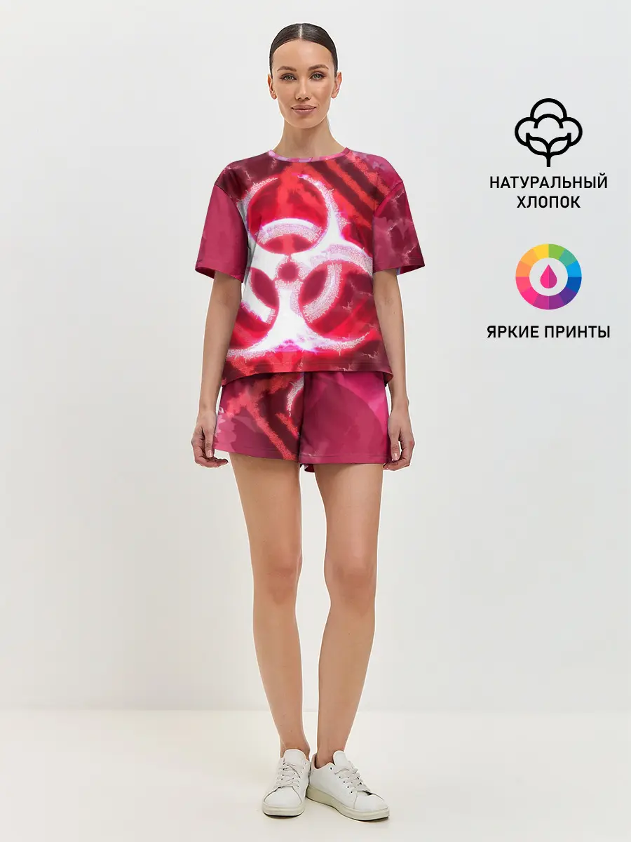 Женская пижама с шортами / Plague Inc LB