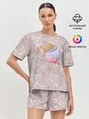 Женская пижама с шортами / Сон