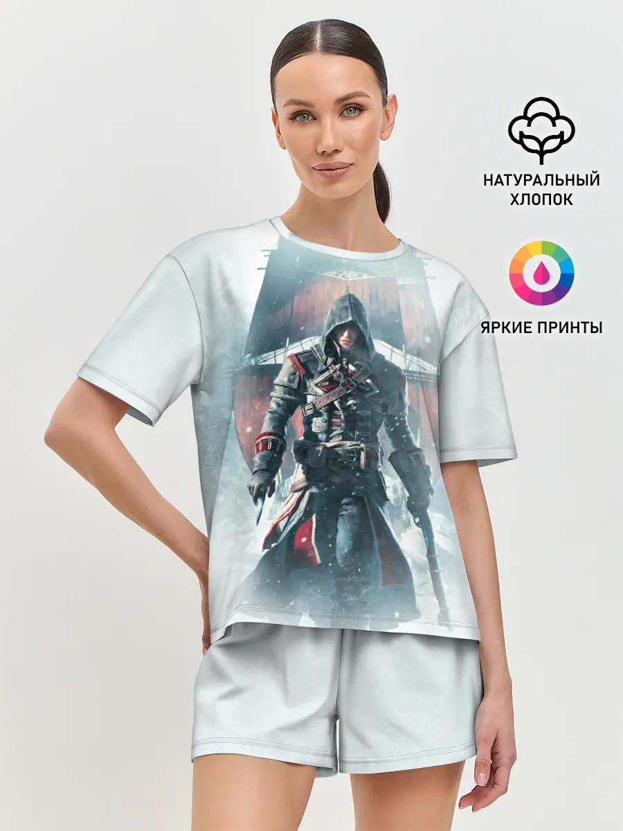 Женская пижама с шортами / Assassins Creed: Rogue