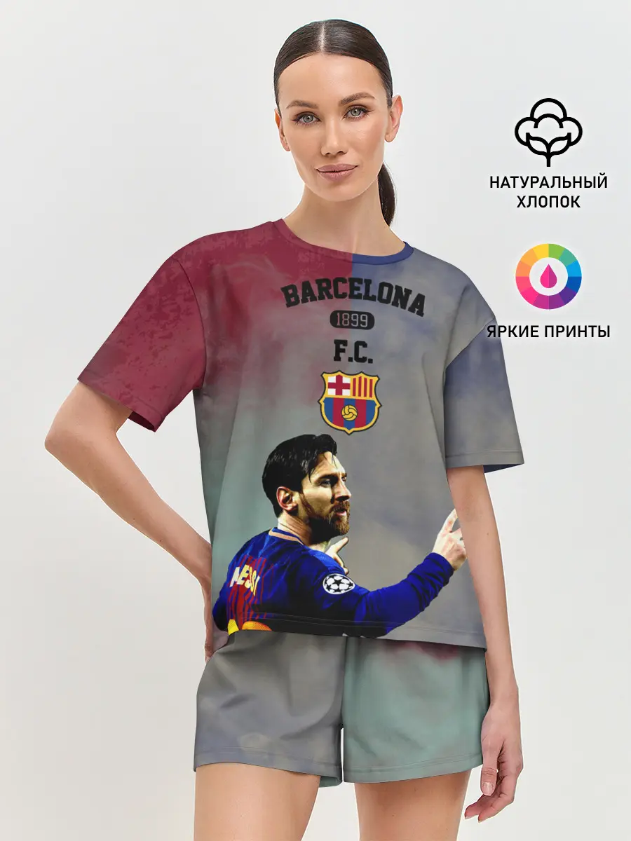 Женская пижама с шортами / Messi