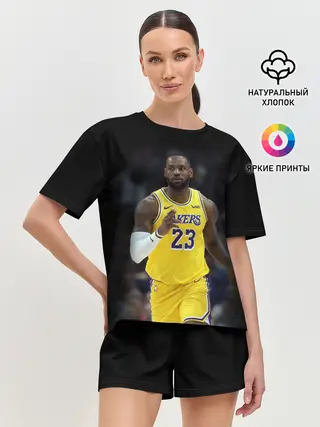 Женская пижама с шортами / Леброн Джеймс