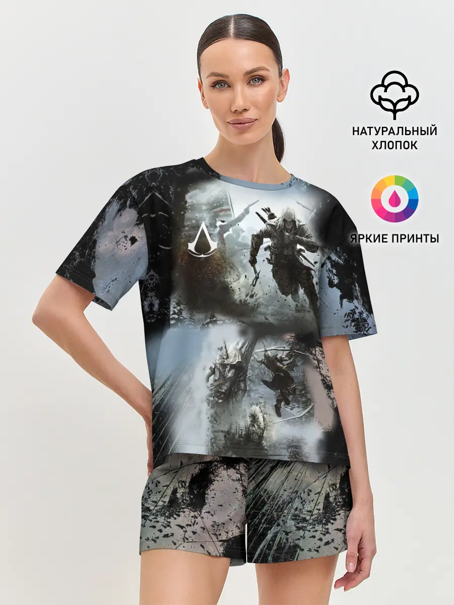 Женская пижама с шортами / Assassin’s Creed