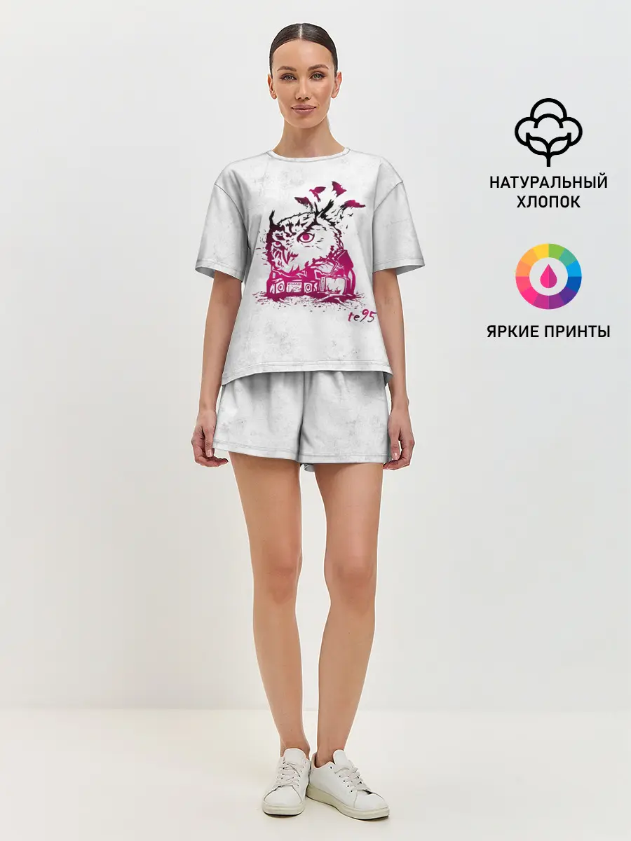 Женская пижама с шортами / Three Days Grace