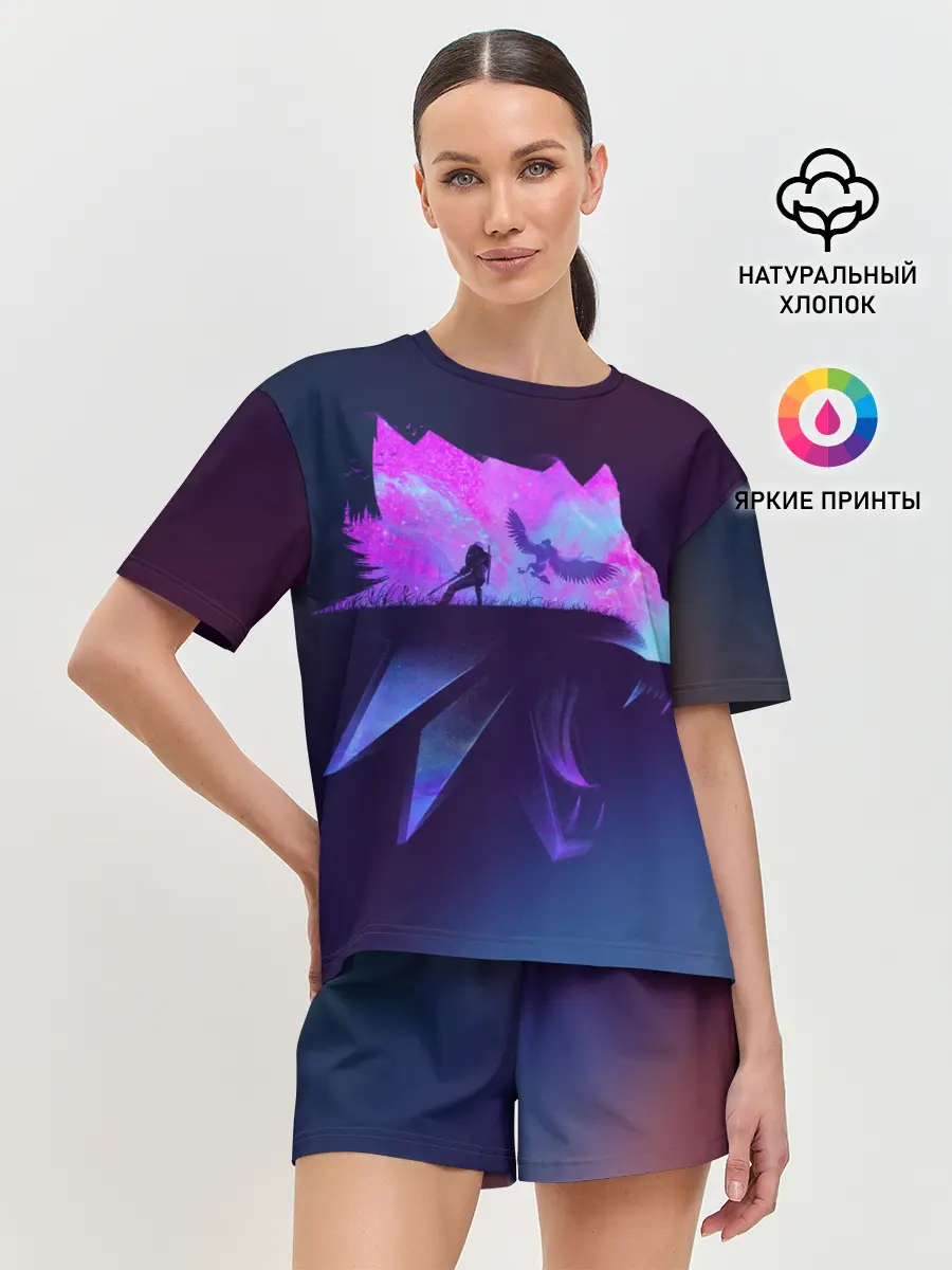 Женская пижама с шортами / The Witcher