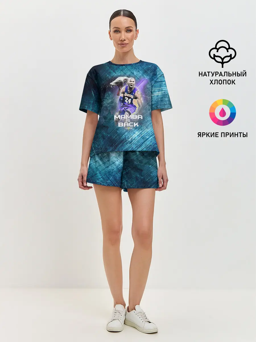 Женская пижама с шортами / Kobe Bryant