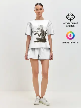 Женская пижама с шортами / Toss a coin to your Witcher