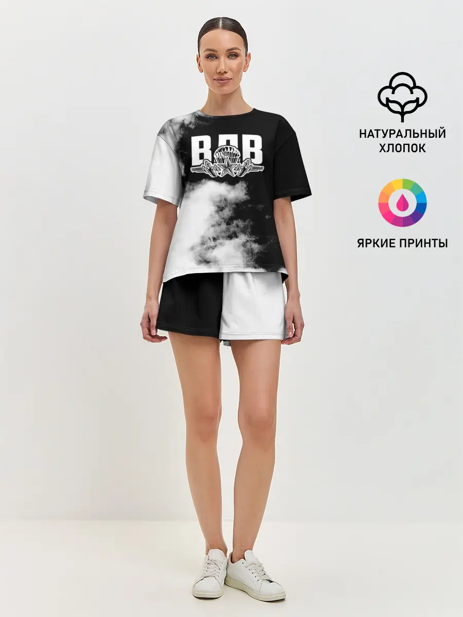 Женская пижама с шортами / ВДВ