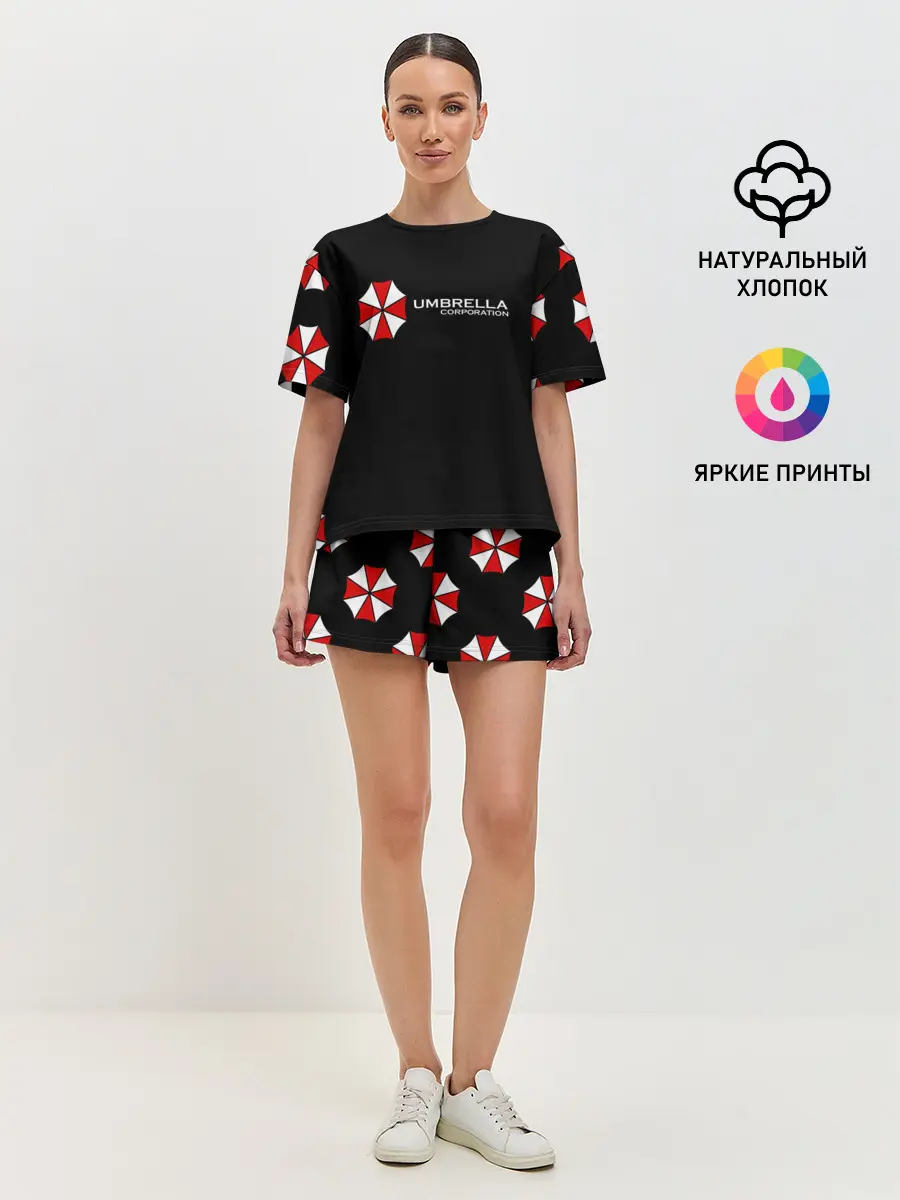 Женская пижама с шортами / Umbrella Corporation