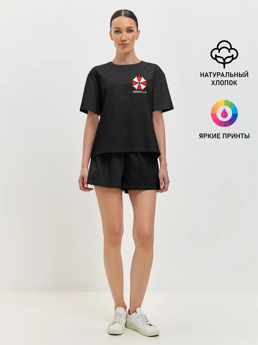 Женская пижама с шортами / UMBRELLA CORP | АМБРЕЛЛА КОРП