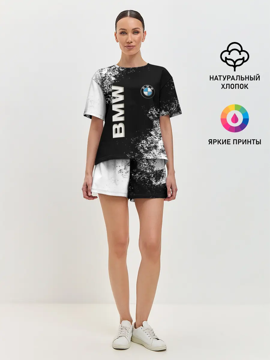 Женская пижама с шортами / BMW