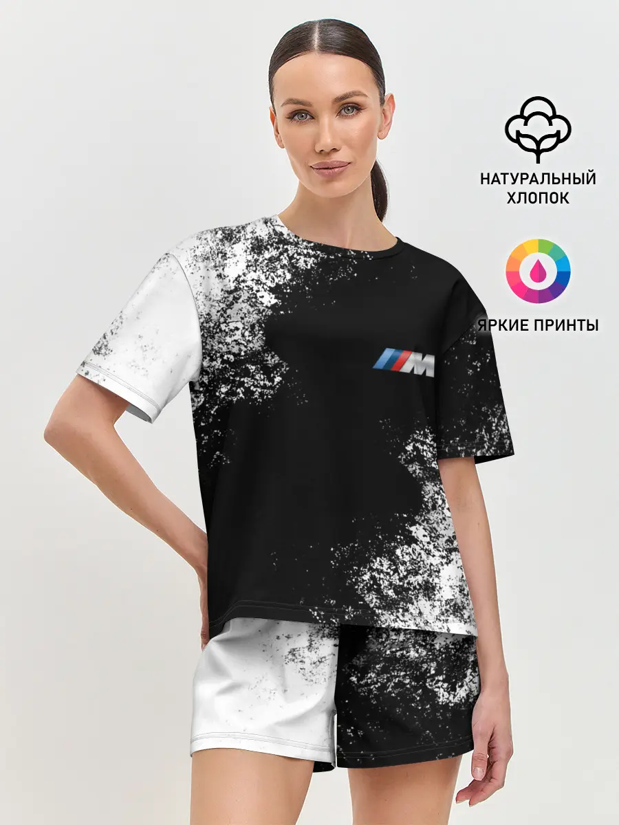 Женская пижама с шортами / BMW