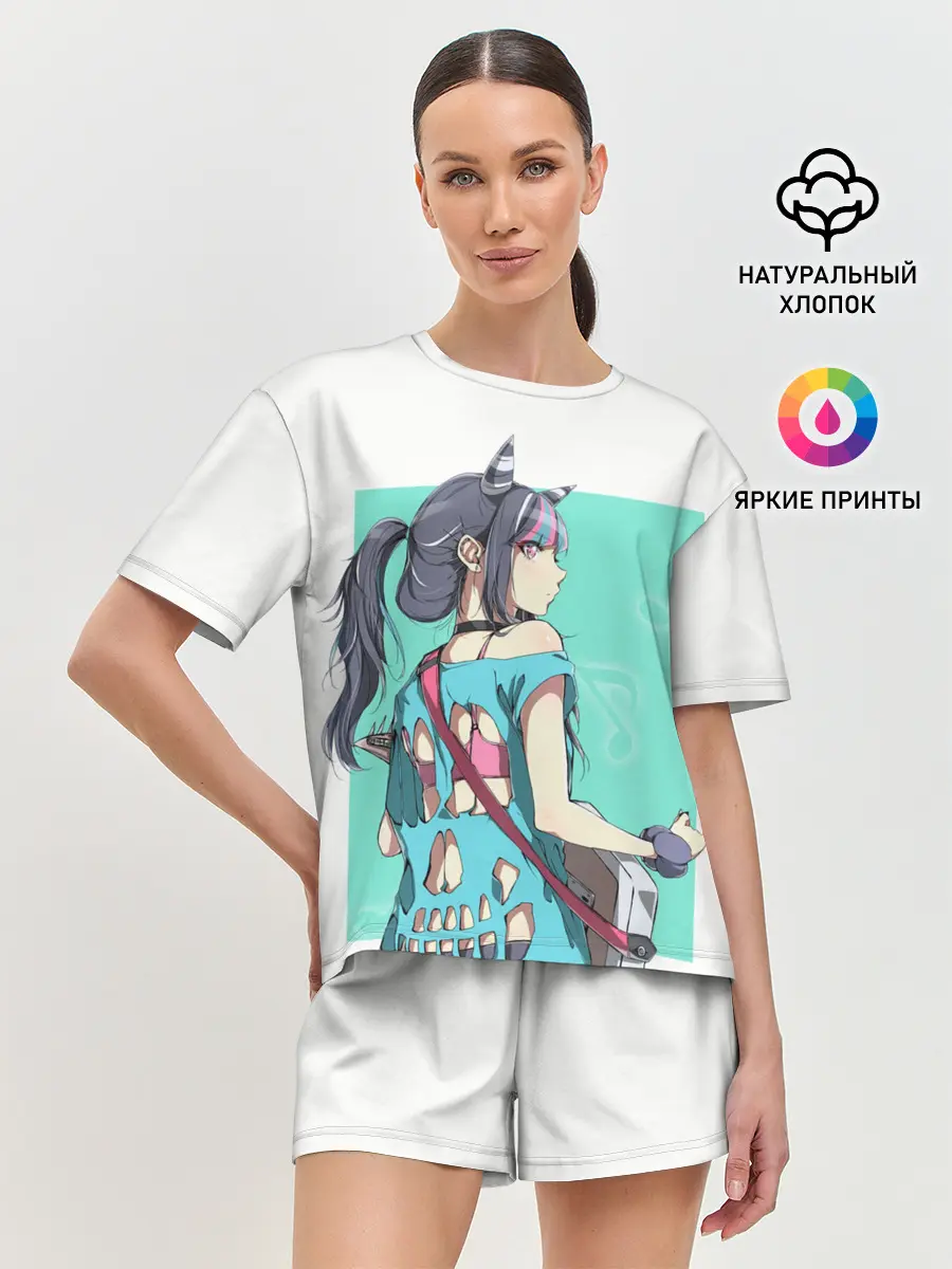 Женская пижама с шортами / Ibuki Mioda