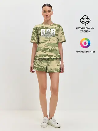 Женская пижама с шортами / ВДВ