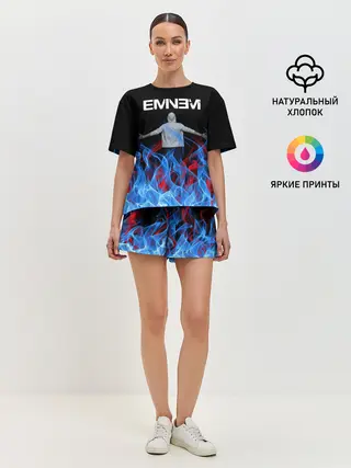 Женская пижама с шортами / EMINEM.