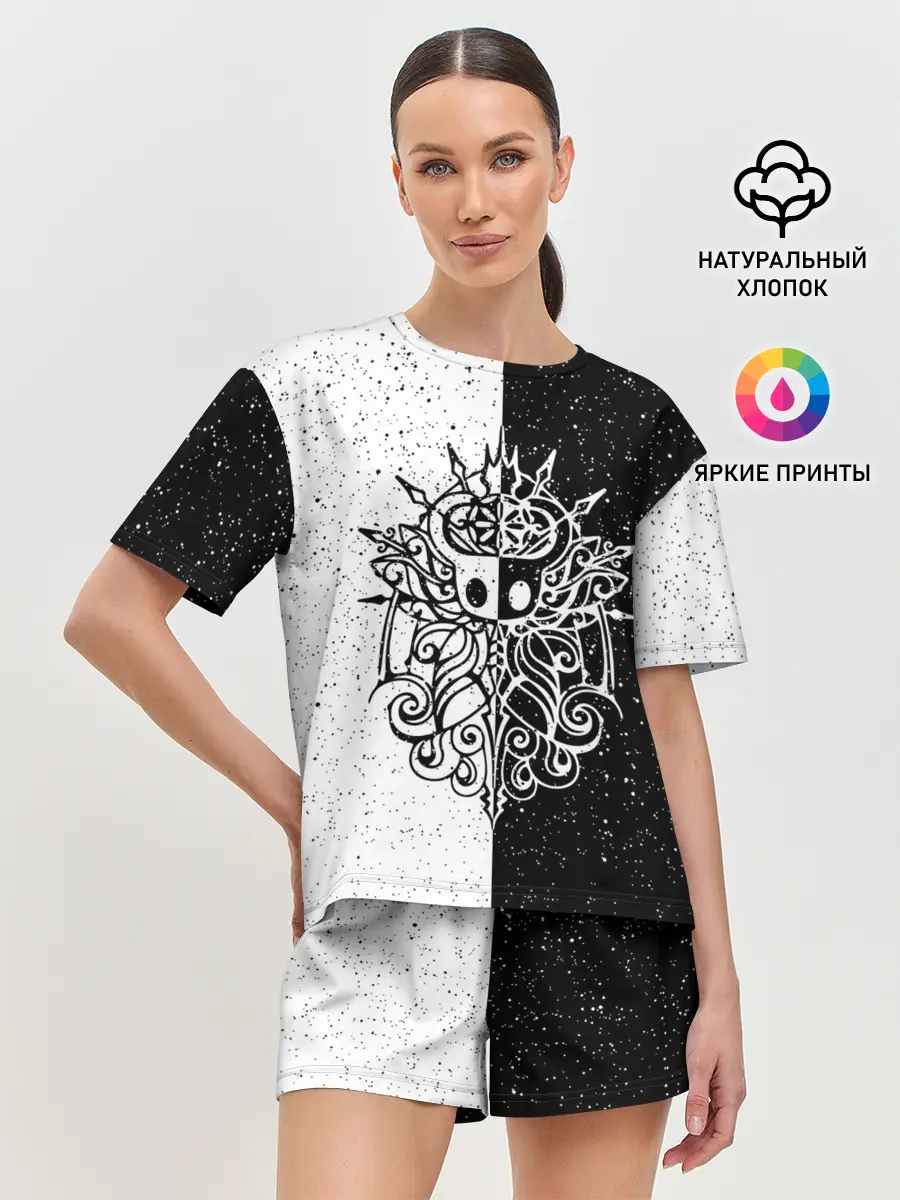 Женская пижама с шортами / HOLLOW KNIGHT | ХОЛЛОУ НАЙТ
