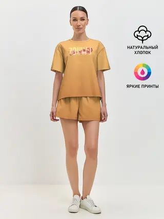 Женская пижама с шортами / Zouwu