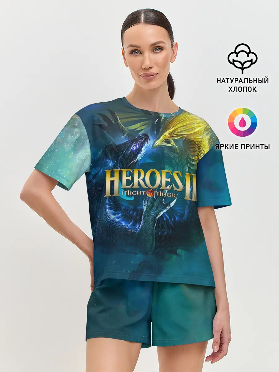 Женская пижама с шортами / Heroes of Might and Magic