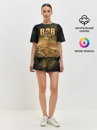 Женская пижама с шортами / ВДВ