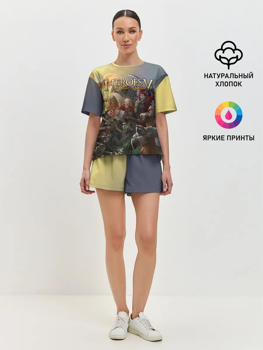 Женская пижама с шортами / Heroes of Might and Magic