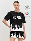 Женская пижама с шортами / AC DC