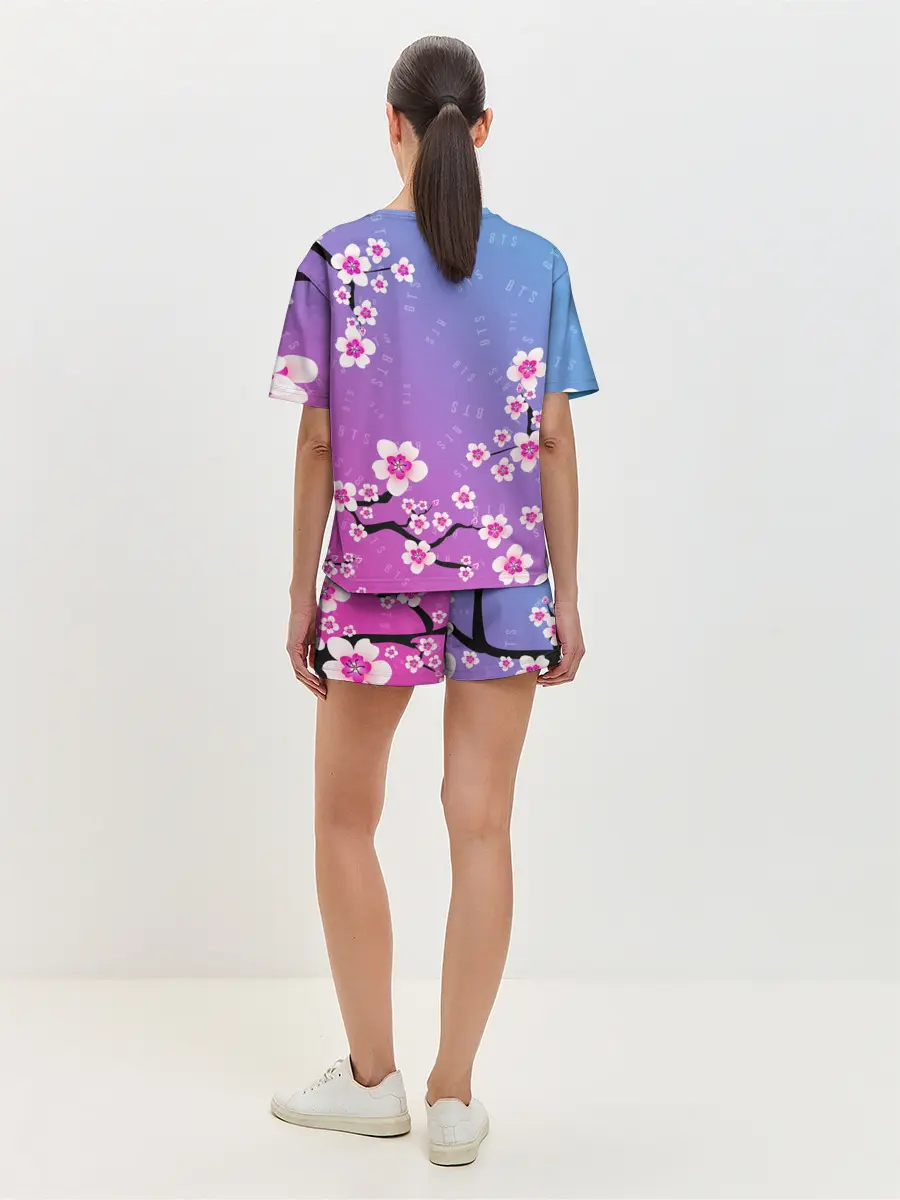 Женская пижама с шортами / BTS