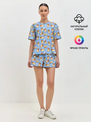 Женская пижама с шортами / Best Friends