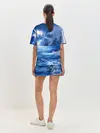 Женская пижама с шортами / ВМФ