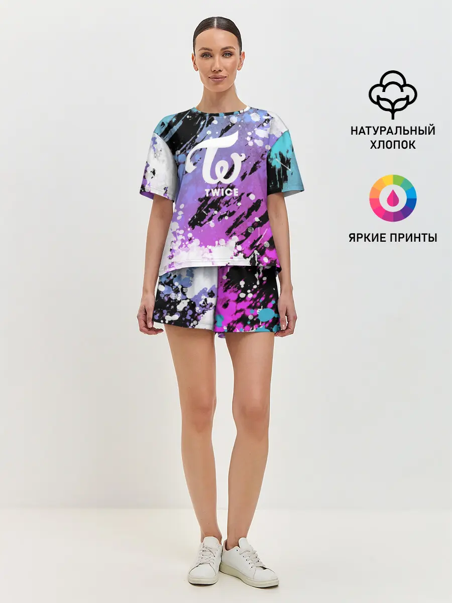 Женская пижама с шортами / Twice