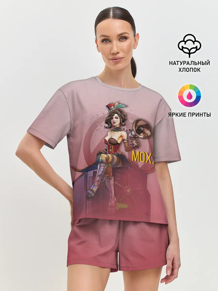 Женская пижама с шортами / Mad Moxxi