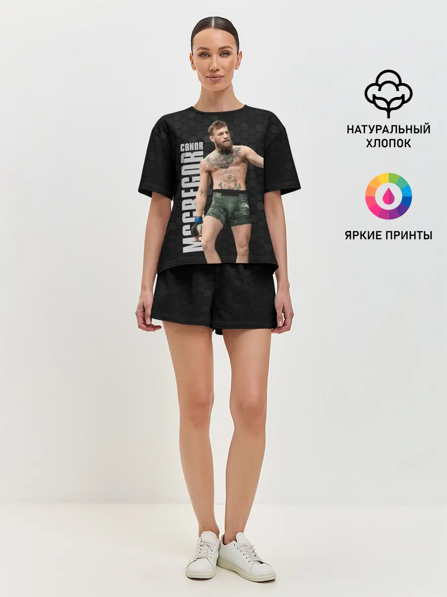 Женская пижама с шортами / Конор МакГрегор