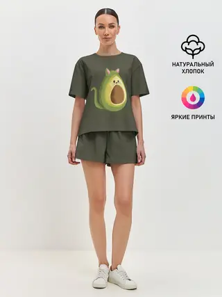 Женская пижама с шортами / AVOCATO