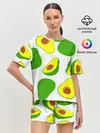 Женская пижама с шортами / АВОКАДО