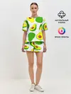 Женская пижама с шортами / АВОКАДО