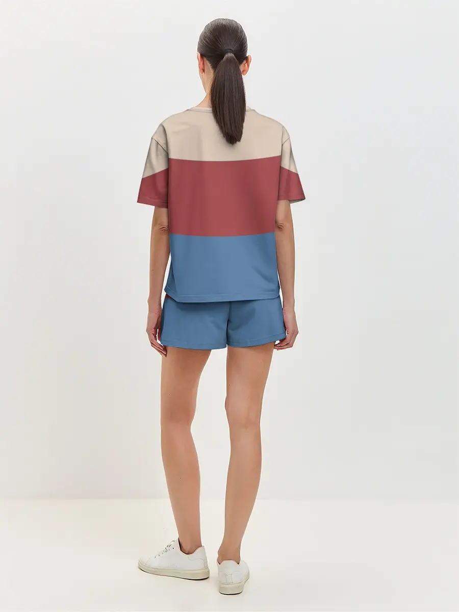 Женская пижама с шортами / Куртка Отиса