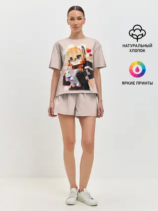 Женская пижама с шортами / MINECRAFT