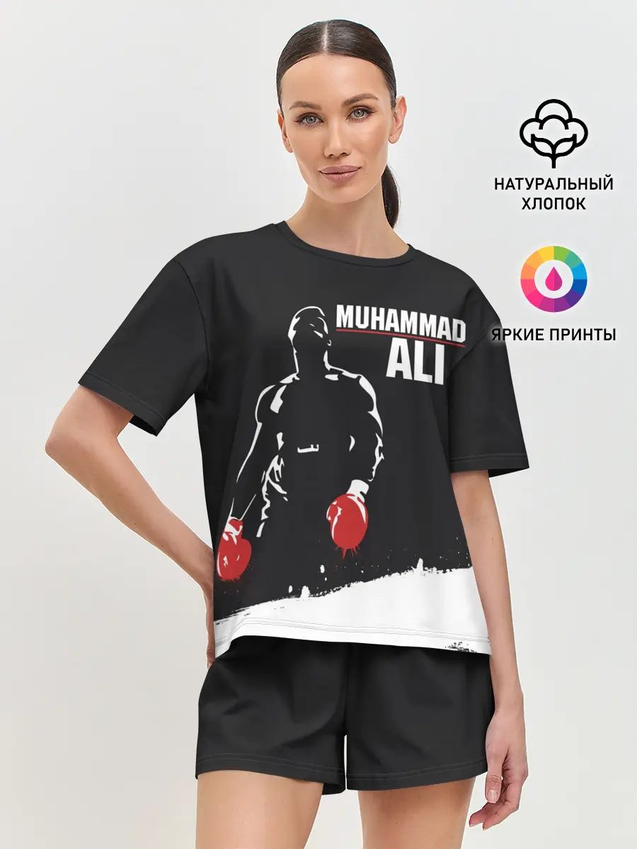 Женская пижама с шортами / Muhammad Ali