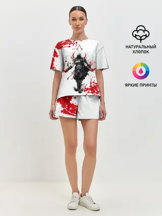 Женская пижама с шортами / Assassins Creed