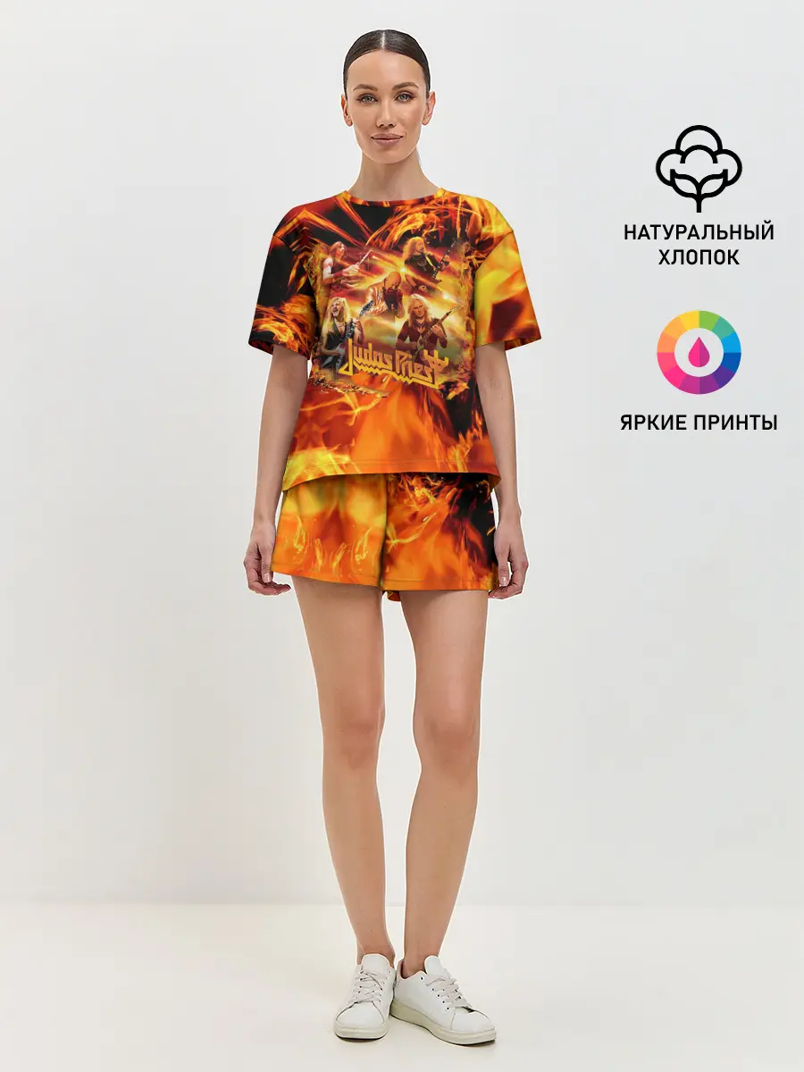 Женская пижама с шортами / Judas Priest