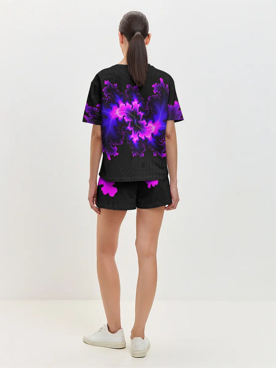 Женская пижама с шортами / NEON Liquid