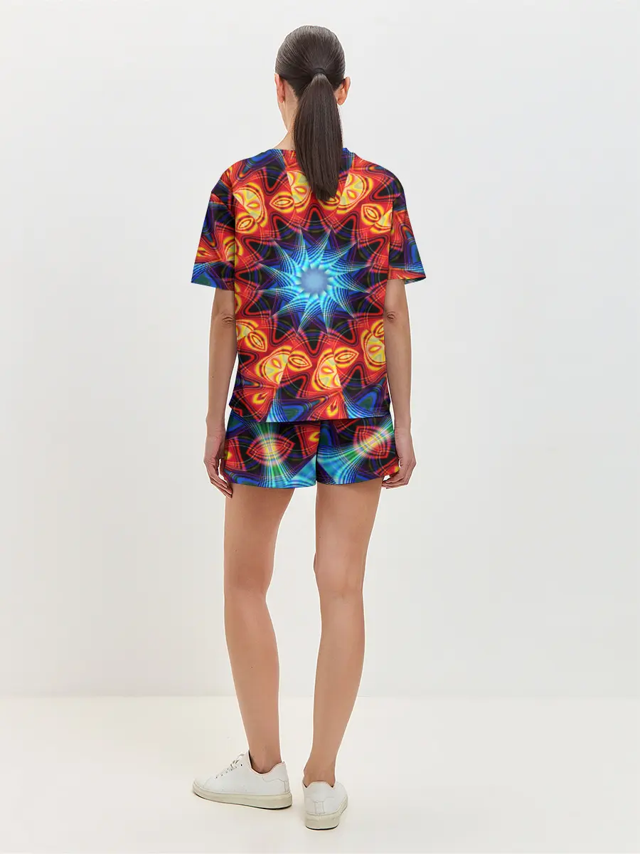 Женская пижама с шортами / PSY