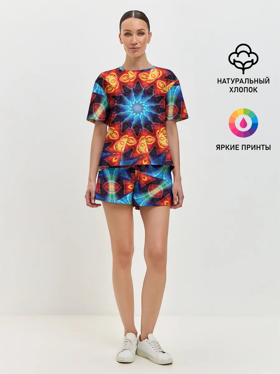 Женская пижама с шортами / PSY