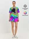 Женская пижама с шортами / NEON PSY