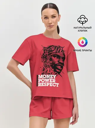 Женская пижама с шортами / Floyd Mayweather