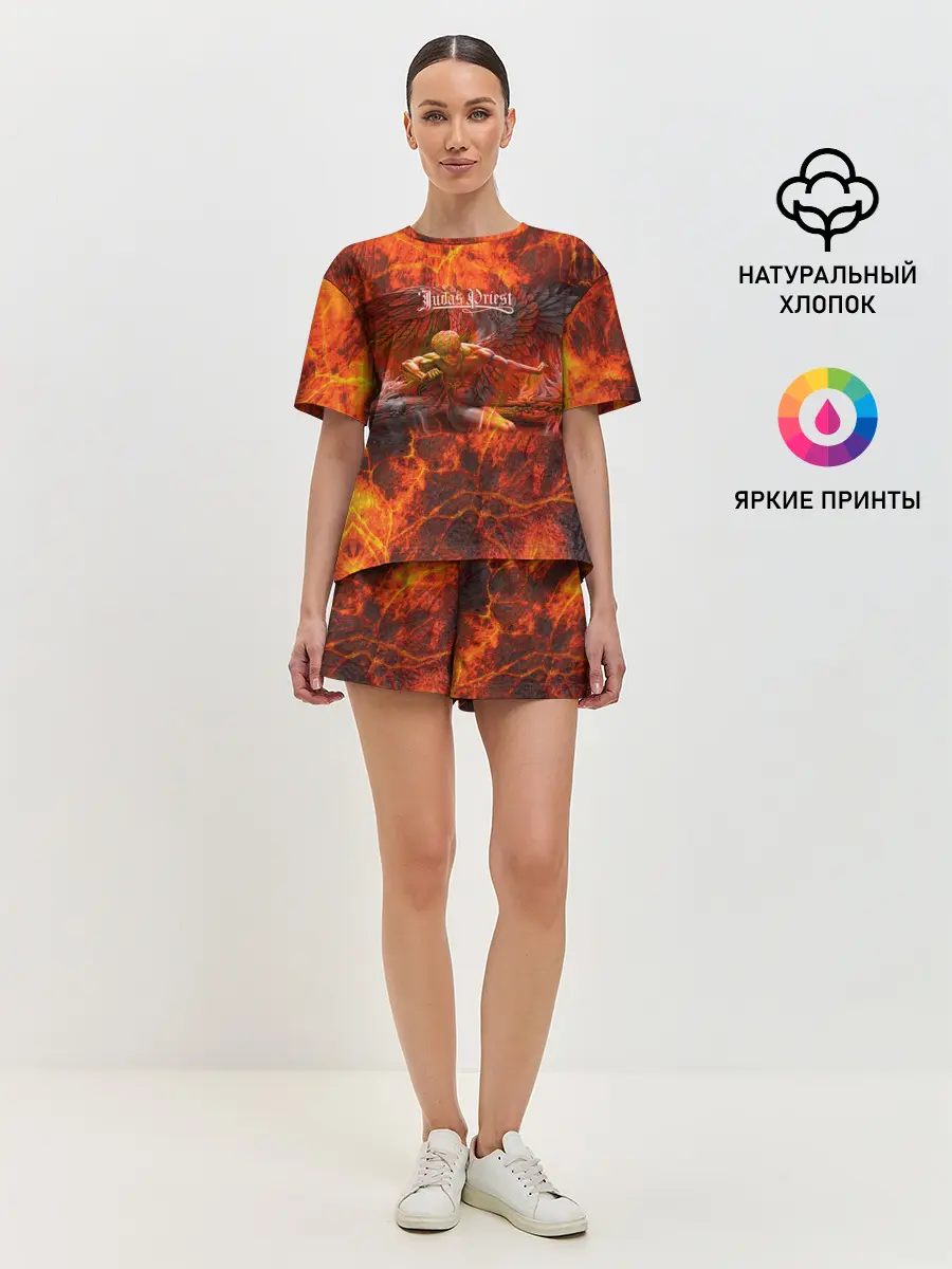 Женская пижама с шортами / Judas Priest