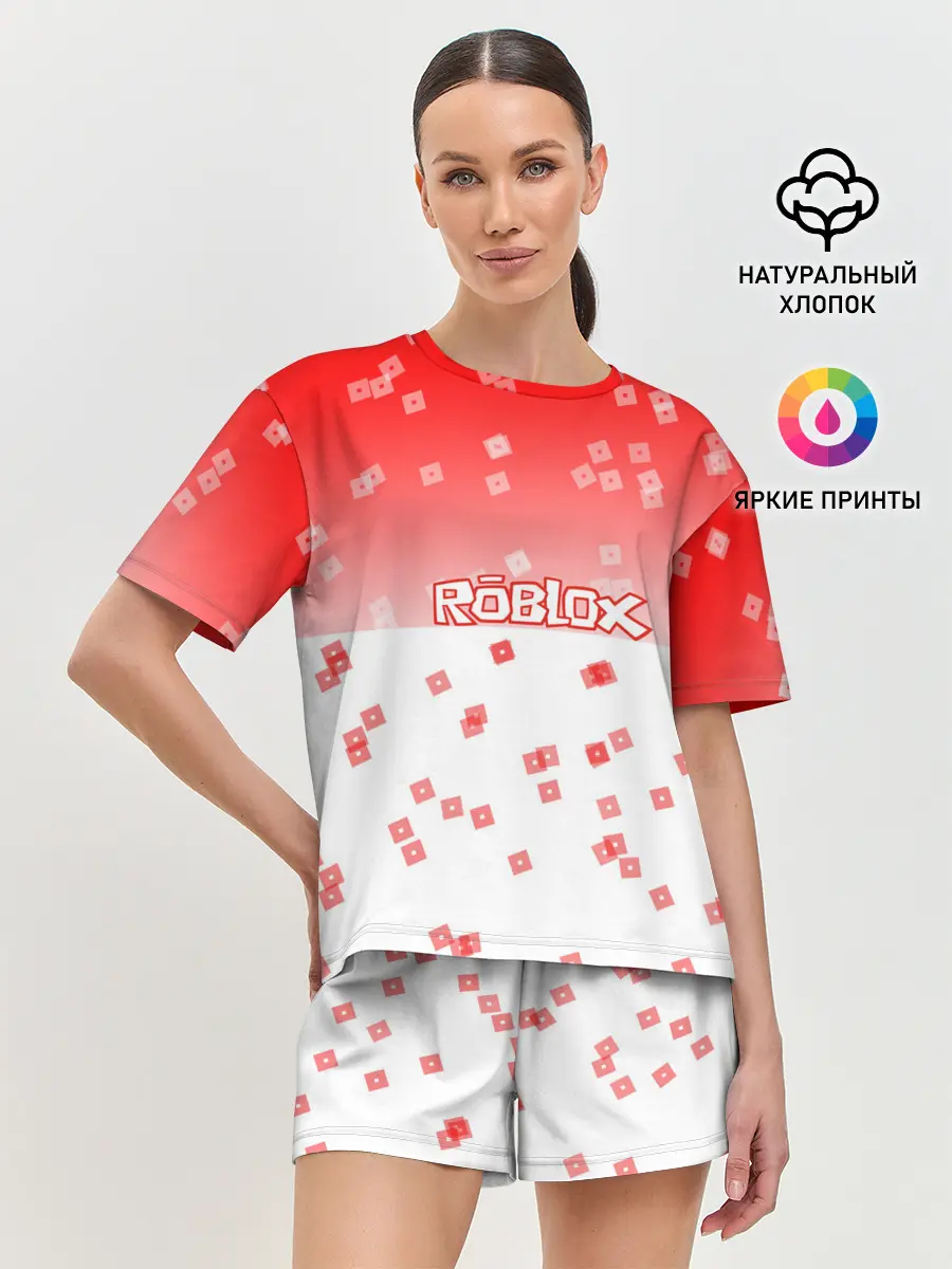 Женская пижама с шортами / ROBLOX