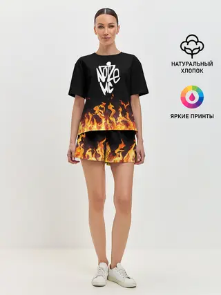 Женская пижама с шортами / Noize MC