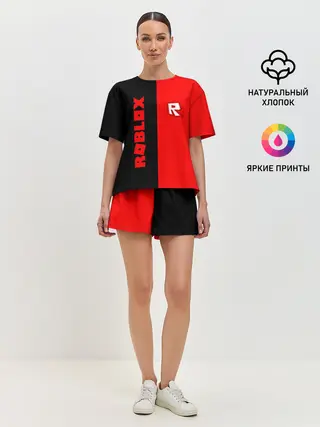 Женская пижама с шортами / ROBLOX